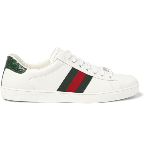 gucci sneakers white and red|Gucci white sneakers price.